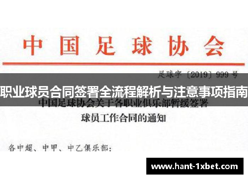 职业球员合同签署全流程解析与注意事项指南